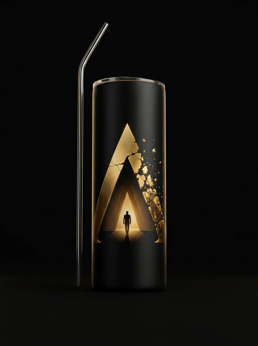 The Awakening Shattered Monolith Tumbler