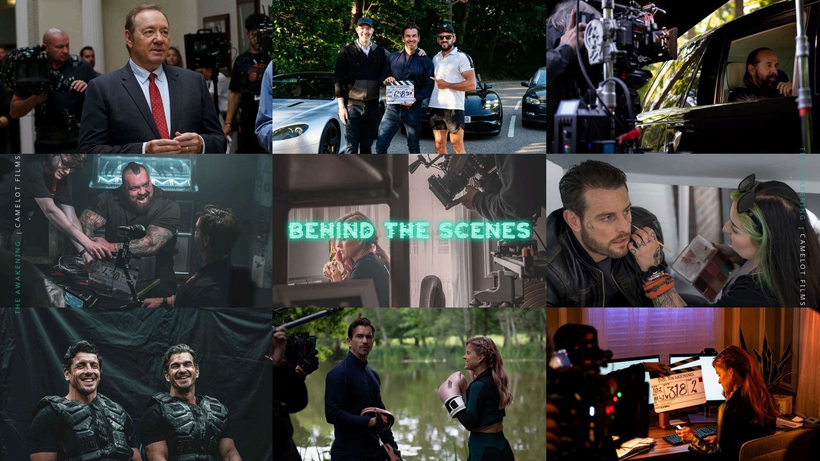 Behind the scenes on The Awakening at Pinewood Studios